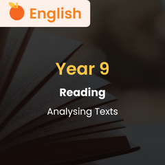 English: Reading: Analysing Texts (Year 9)